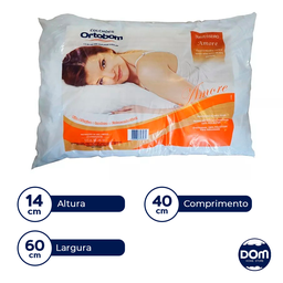 Travesseiro Smore Fibra Siliconada 50x70 Ortobom - 4