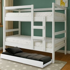 Treliche Petra Beliche Versátil com Cama Auxiliar até 100kg:branco