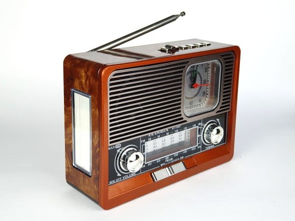 Rádio Retro Antigo Vintage Am FM Bluetooth Qualidade Barato - 1