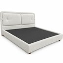Ver imagem 5 de Cama Japonesa com Cabeceira Seo Yun Casal Facto Off White - Sallar Home
