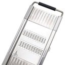 Ver imagem 3 de Ralador Manual Multifuncional 3 em 1 com Cabo Lorben Aço Inox Queijo Legumes