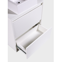 Ver imagem 2 de Gabinete para Banheiro com Cuba e Espelheira com Led 60cm Mdf Branco Dubai - On Móveis