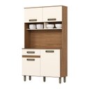 Ver imagem 1 de Kit Cozinha Compacta 1050mm Nature/off White - Briz