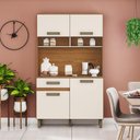 Ver imagem 4 de Kit Cozinha Compacta 1050mm Nature/off White - Briz