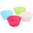 Ver imagem 2 de Jogo de Formas de Silicone para Muffins Redondos 12 Peças - Ref. Sn11231