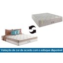 Ver imagem 2 de Cama Box Baú : Colchão Molas Ensacadas D Angelis Anjos King Best Clean + Base Crc Suede Clean (