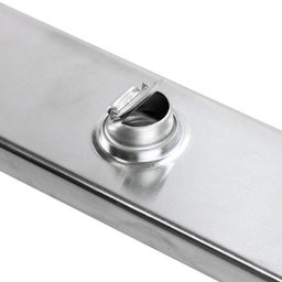 Ralo Linear Fechamento Automático Cromado 80x10cm - 2