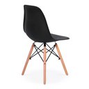 Ver imagem 4 de Kit Mesa Jantar Eiffel 90cm Branca + 4 Cadeiras Eames Eiffel Pretas