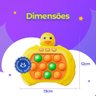 Pop It Eletronico Gamer Anti Stress Mini Brinquedo Infantil Qualidade Premium Menino Pato - 2