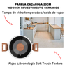 Panela Caçarola Avulsa 20cm Antiaderente Cerâmica Fogão Indução Colorstone Woden - 5
