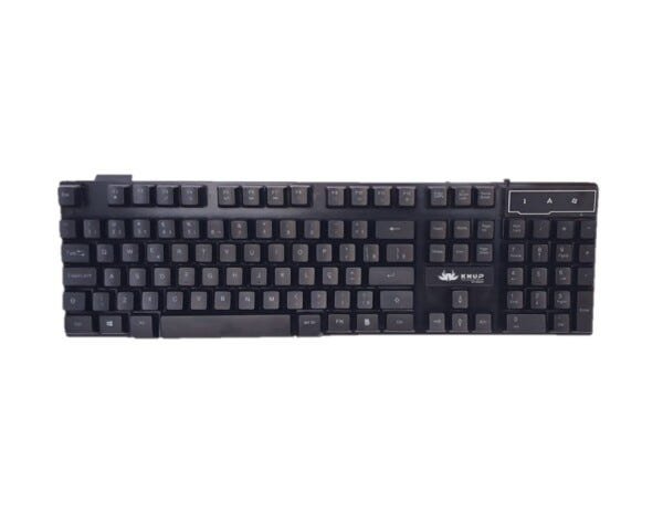 Teclado Gamer Semi-Mecanico com LED Rgb Anti-Ghost Kp-2043-A