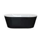 Ver imagem 1 de Banheira Freestanding de Imersão Nias 1700 Preto Brilho