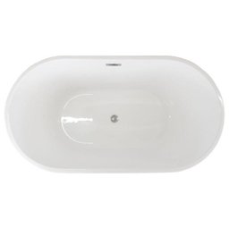 Banheira Freestanding de Imersão Nias 1700 Preto Brilho - 5