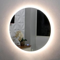 Espelho LED Touch Antiembaçante de Parede Nias 800 - 2