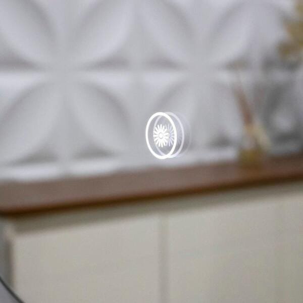 Espelho LED Touch Antiembaçante de Parede Nias 800 - 4