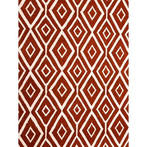 Tapete Kilim Geo 204x245 Terracota 71753