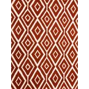 Ver imagem 1 de Tapete Kilim Geo 204x245 Terracota 71753