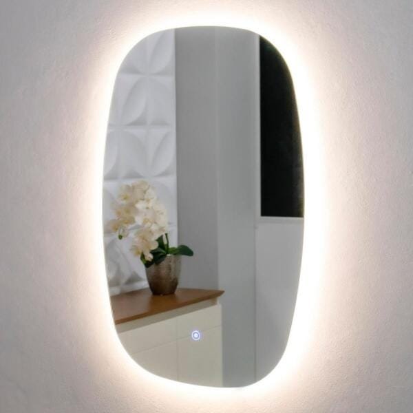 Espelho LED Touch Antiembaçante de Parede Doha 580 - 2