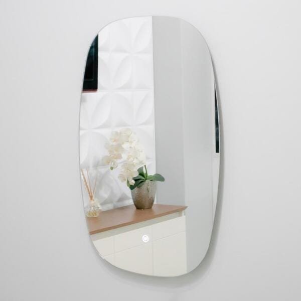Espelho LED Touch Antiembaçante de Parede Doha 580