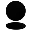 Ver imagem 1 de Tampo em Mdf 18mm Redondo 60 Cm - Laqueada Cor Preto