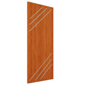 Porta de Madeira Frisada U.v 210cm X 90cm - R30k:mogno