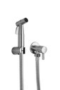 Ver imagem 1 de Ducha Higiênica Banheiro Aço Inox 304 Escovado Completa 1/4v