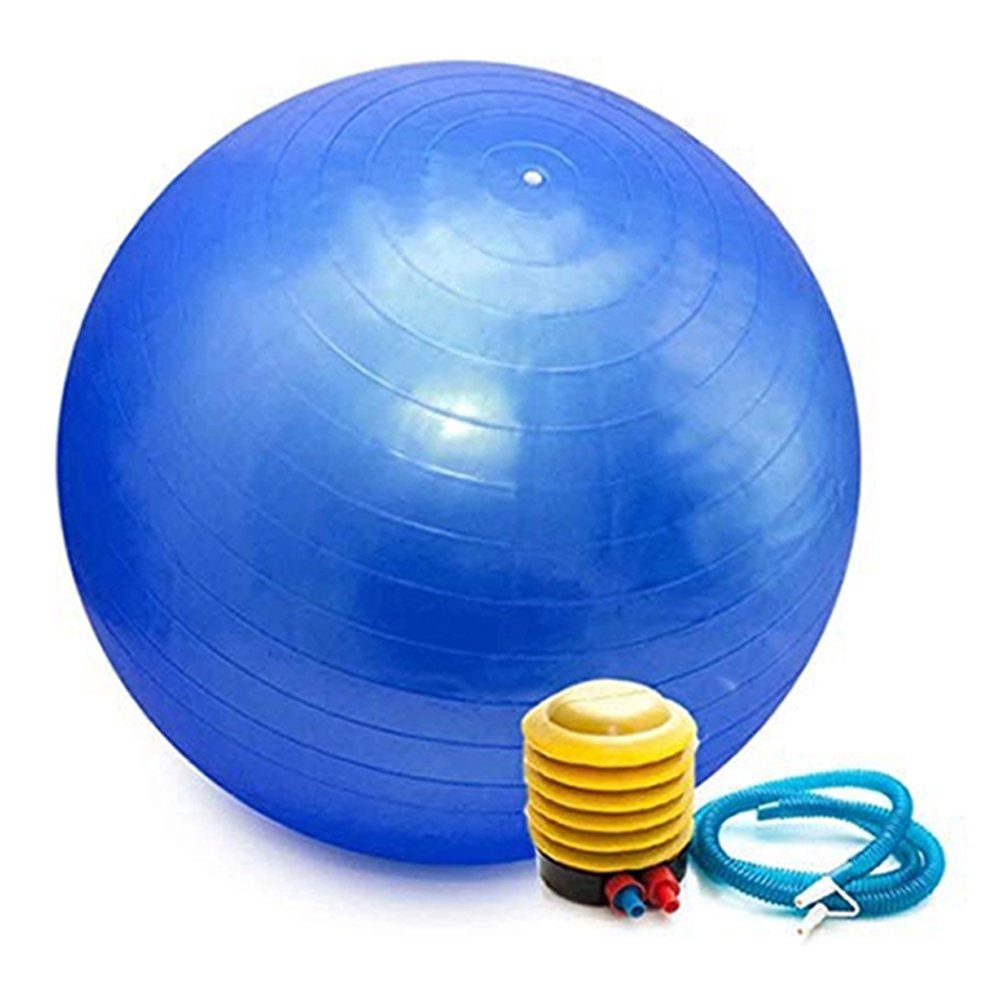 Bola para Ginástica 65 cm Supermedy Azul - Fisioterapia, Pilates e Fitness