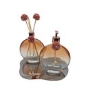 Ver imagem 3 de Kit Banheiro Lavabo Luxo Cinturinha Rose Gold