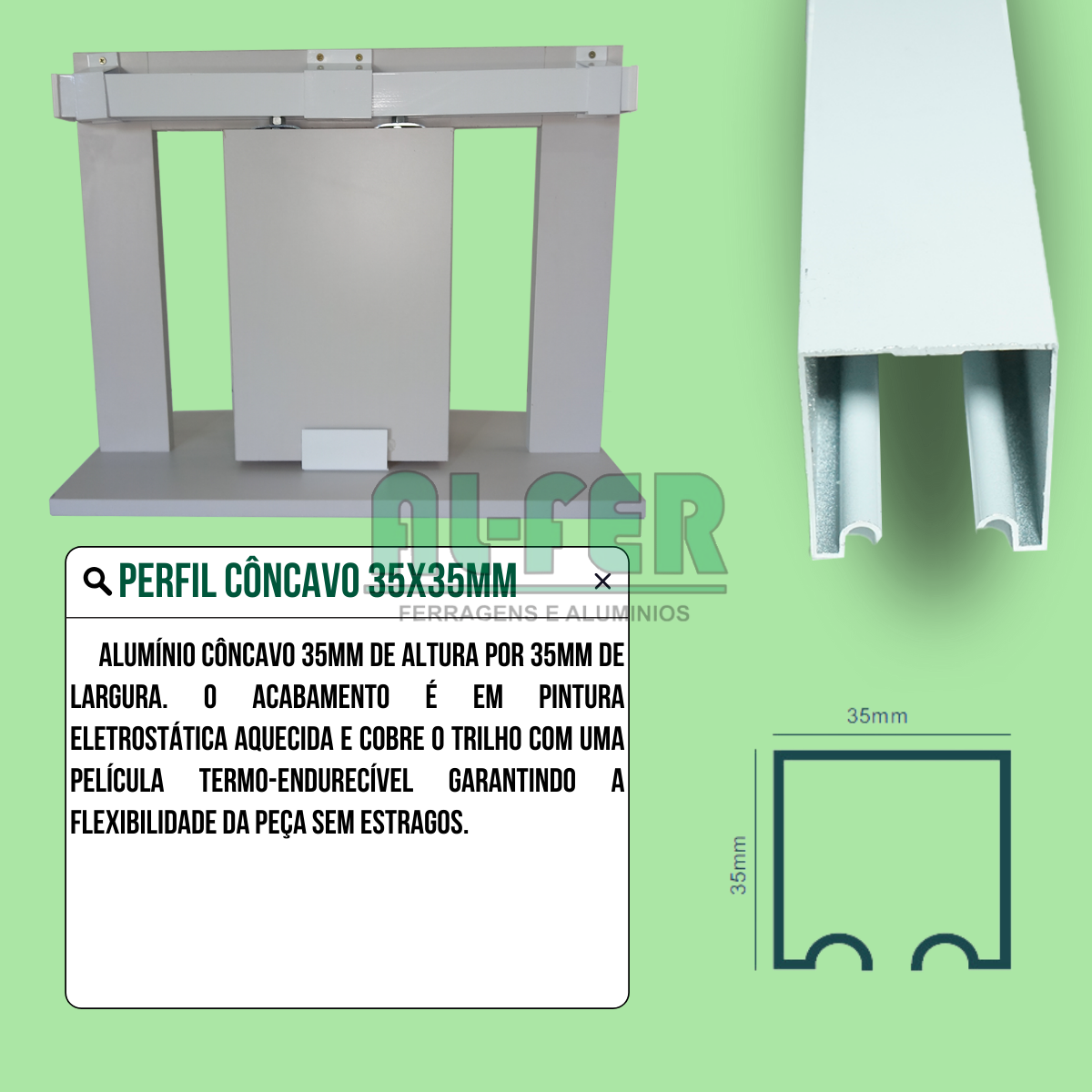 Kit Prático para Porta de Correr 60cm Trilho Dividido Branco - 1,20m + 1 Par de Concha - 4