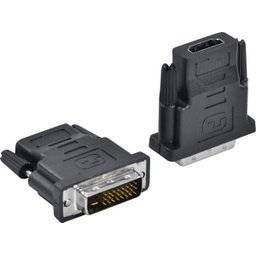 ADAPTADOR DVI MACHO X HDMI FEMEA AHF-DVI - PC / 5 - 2