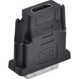 ADAPTADOR DVI MACHO X HDMI FEMEA AHF-DVI - PC / 5 - 3