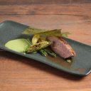 Ver imagem 2 de CONJUNTO C/ 4 TRAVESSAS RETANGULAR MÉDIA ORGÂNICO GREENERY 33x13 cm