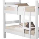 Ver imagem 6 de Beliche Solteiro Leticia com Cama Auxiliar Mili Mdf 199x95 Cm Branco Decmade