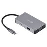 HUB USB TIPO C / TYPE C 5 EM 1 COM 2 HDMI + VGA + USB 3.0 + - 2