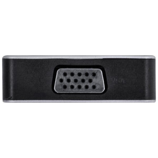 HUB USB TIPO C / TYPE C 5 EM 1 COM 2 HDMI + VGA + USB 3.0 + - 6