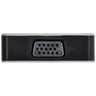 HUB USB TIPO C / TYPE C 5 EM 1 COM 2 HDMI + VGA + USB 3.0 + - 6
