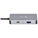 Ver imagem 4 de HUB USB TIPO C / TYPE C 5 EM 1 COM 2 HDMI + VGA + USB 3.0 +