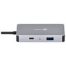 HUB USB TIPO C / TYPE C 5 EM 1 COM 2 HDMI + VGA + USB 3.0 + - 4