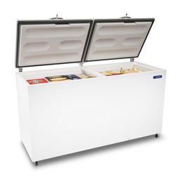 Freezer Horizontal Metalfrio Dupla Ação 2 Portas 546 Litros Branco 220V DA550 - 1