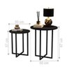 Conjunto Mesas Creative Preto - 3