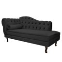 Ver imagem 5 de Kit Diva Recamier Diana 185cm Lado Direito e 01 Poltrona Classic Linho - Doce Sonho Móveis RECAMIER 