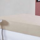 Ver imagem 3 de Lençol com Elástico Solteirão Nobre 1 Peça 30cm de Altura Malha 100% Algodão - Palha