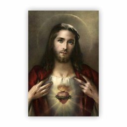 Quadro Canvas Religioso Jesus Cristo Cristianismo 60x40cm - 1