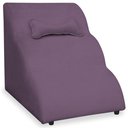 Ver imagem 1 de Escada Pet 46cm Estofada para Cachorro Nuvem R01 Veludo Roxo - Annie Decor