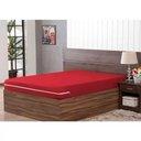 Ver imagem 1 de Capa De Colchão Casal Padrão - Malha Gel Com Zíper:Vermelho