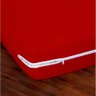 Capa De Colchão Casal Padrão - Malha Gel Com Zíper:Vermelho - 2