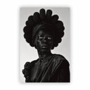 Ver imagem 1 de Quadro Canvas Fotografia Artística Mulher Negra 60x40cm