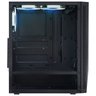 Gabinete Mid-Tower Vector Preto 3 Fans Rgb Lateral Em Vidro - 5