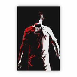 Quadro Canvas Cristiano Ronaldo Cr7 Camisa 7 60x40cm - 1 Quadro Canvas Cristiano Ronaldo Cr7 Camisa 7 60x40cm - 1