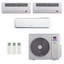 Ver imagem 1 de Ar-condicionado Multi Split Inverter R-32 Gree 42.000 (1x Evap Hw 12.000 + 2x Evap Cassete 1 Via 22.